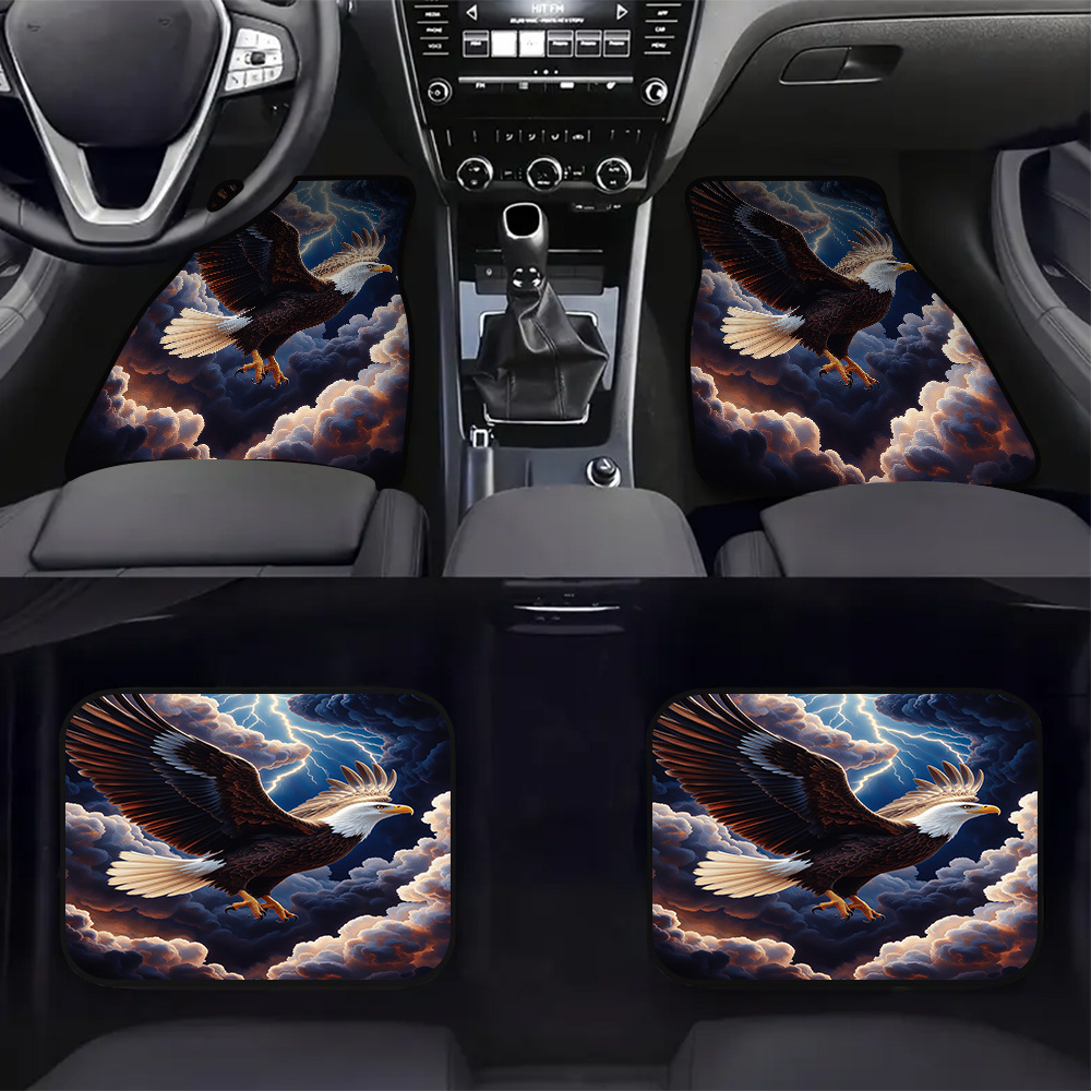 Commercial Printing Format - 4 adet Eagle Stormy Sky F