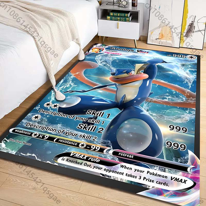 Commercial Printing Format - 1 adet Pokémon Greninja kartları baskı