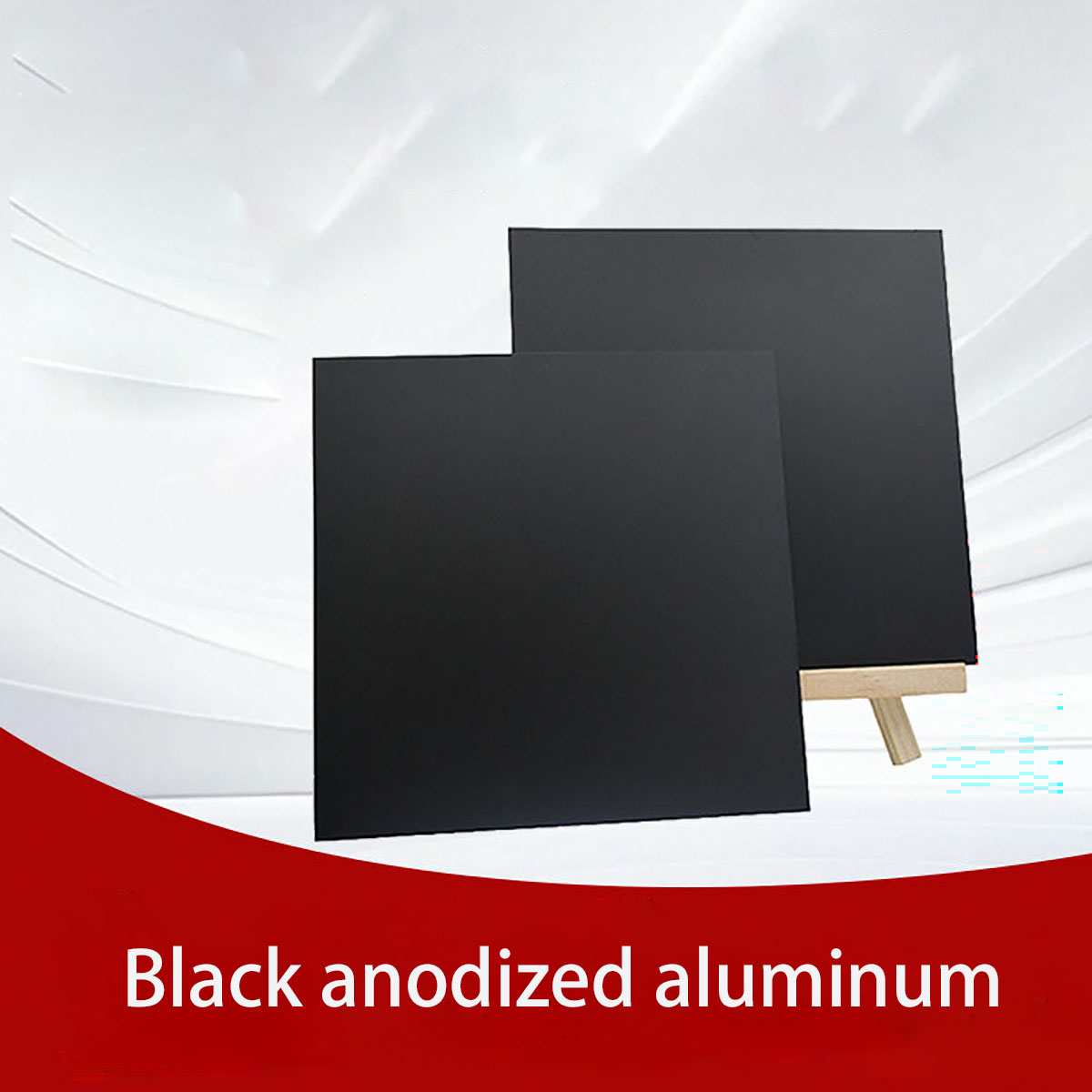 Commercial Uv Printing - 0,5 mm Siyah Eloksallı Alüminyum Levha