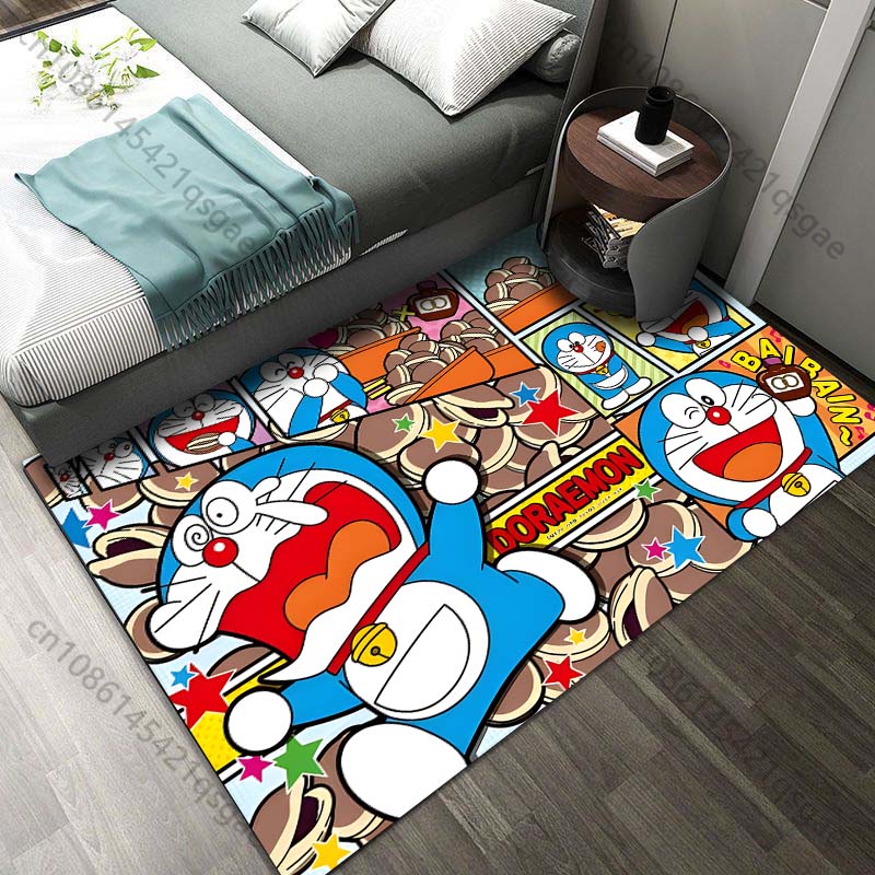 Commercial Printing Format - Japonya D-Doraemon arkadaşları ile baskı halı