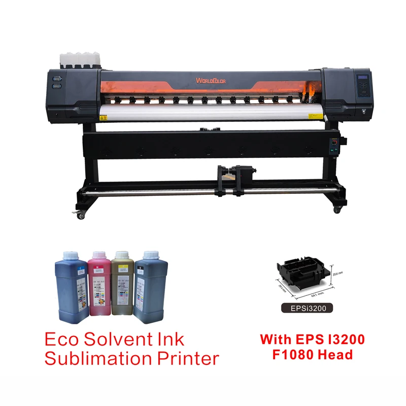 Vinyl Cutter Plotter - Orijinal Fabrika 1.6m 1.8m Eko Solvent