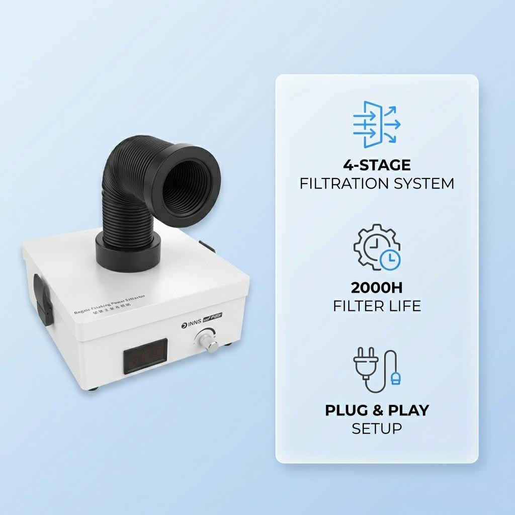 Dtf Powder Shaker - DTF Fırını için Duman Emici Filtre