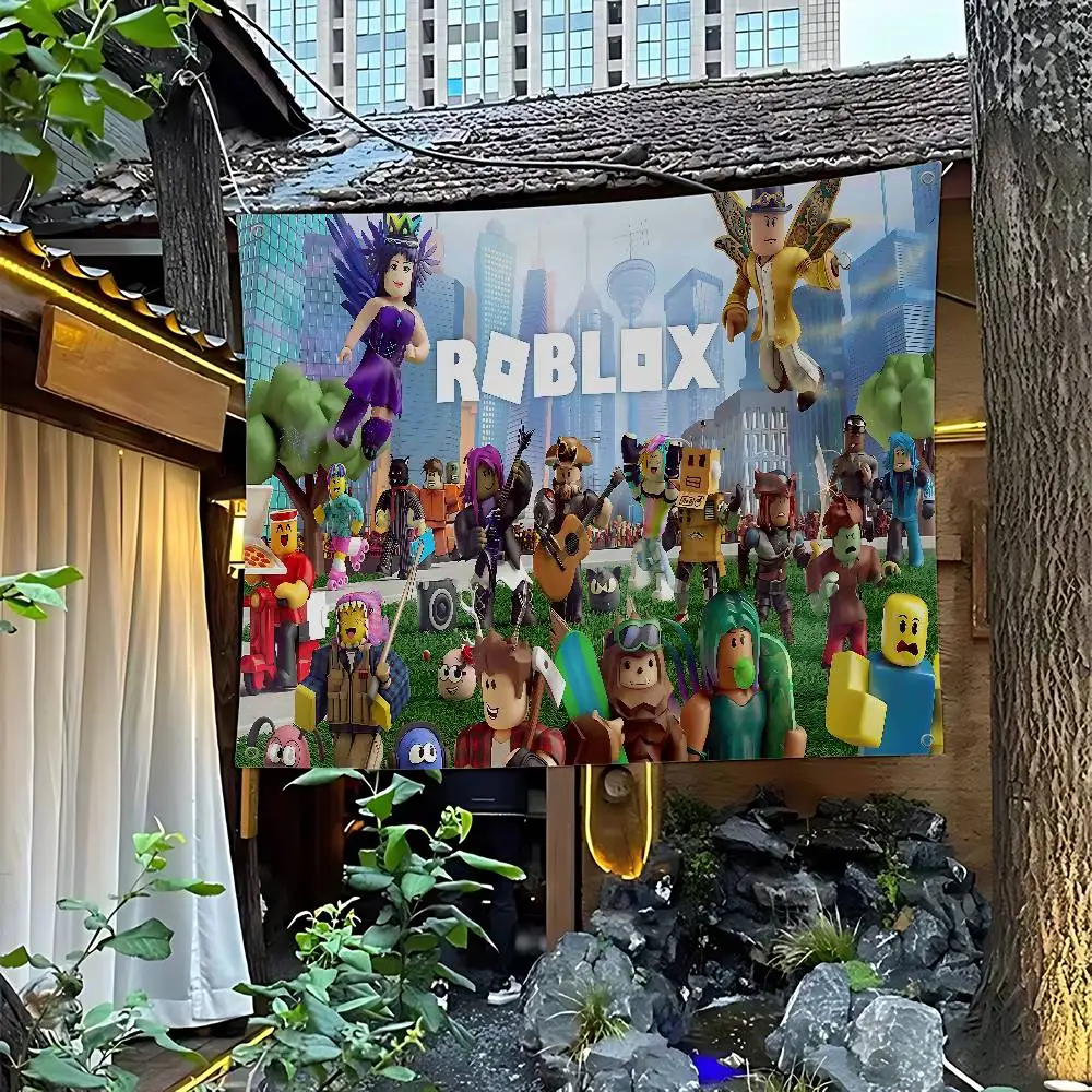 Commercial Banner Printing - R-Roblox Oyunu Gelişmiş Baskı Ticari Reklam