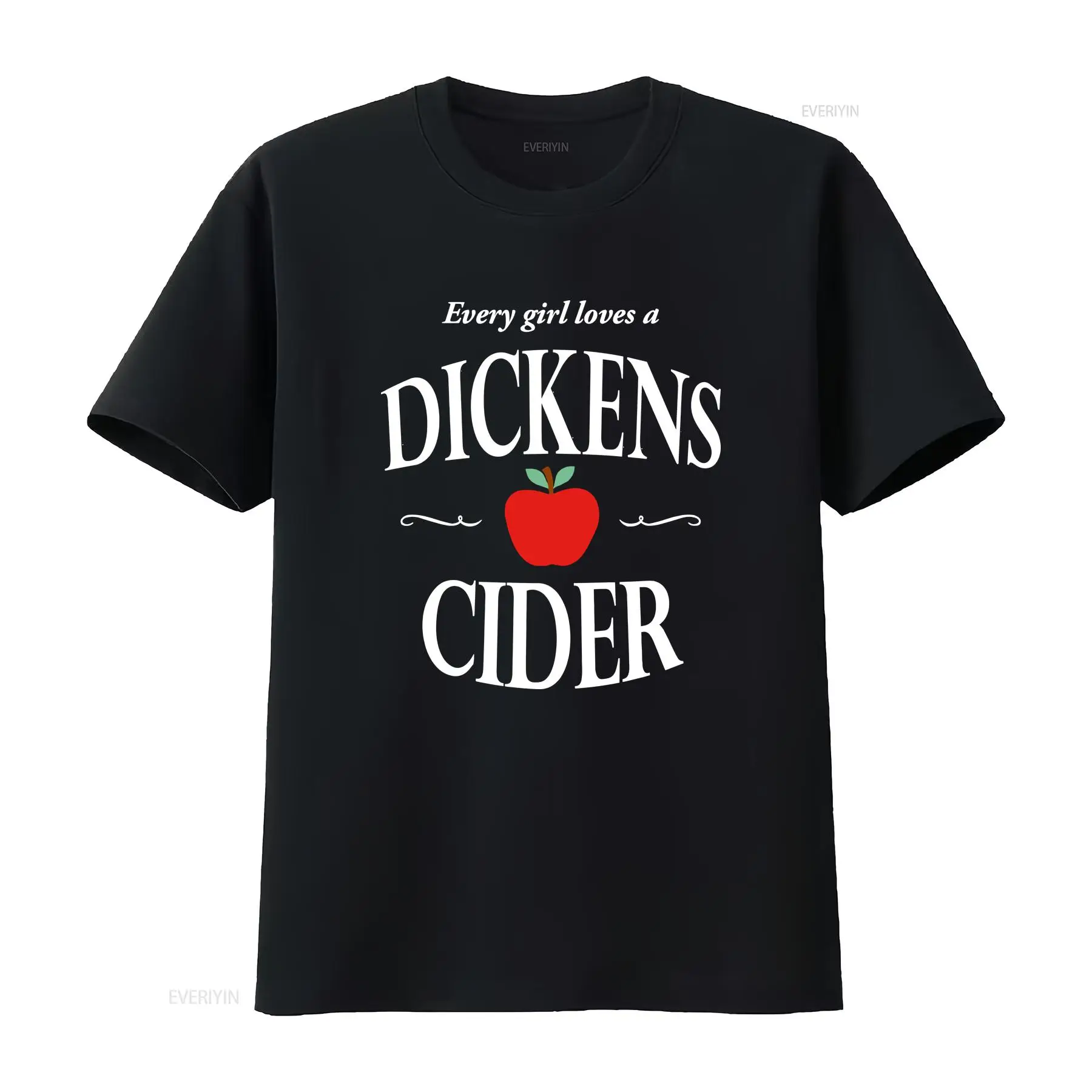 Commercial Printing & Graphics - Her Kız Dickens Cider Tişörtünü Seviyor