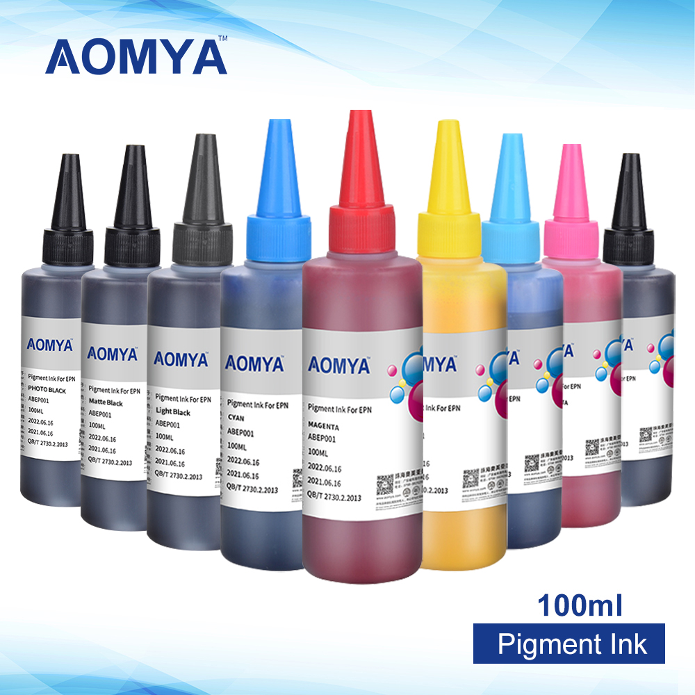 Sublimation Ink 100Ml - 100ML 9 Renk Pigment Mürekkep Epson