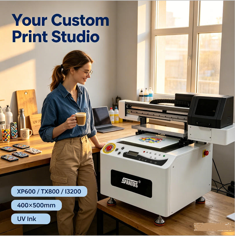 Commercial Uv Printing - 40*50CM Endüstriyel Otomatik Dijital UV Flatbed