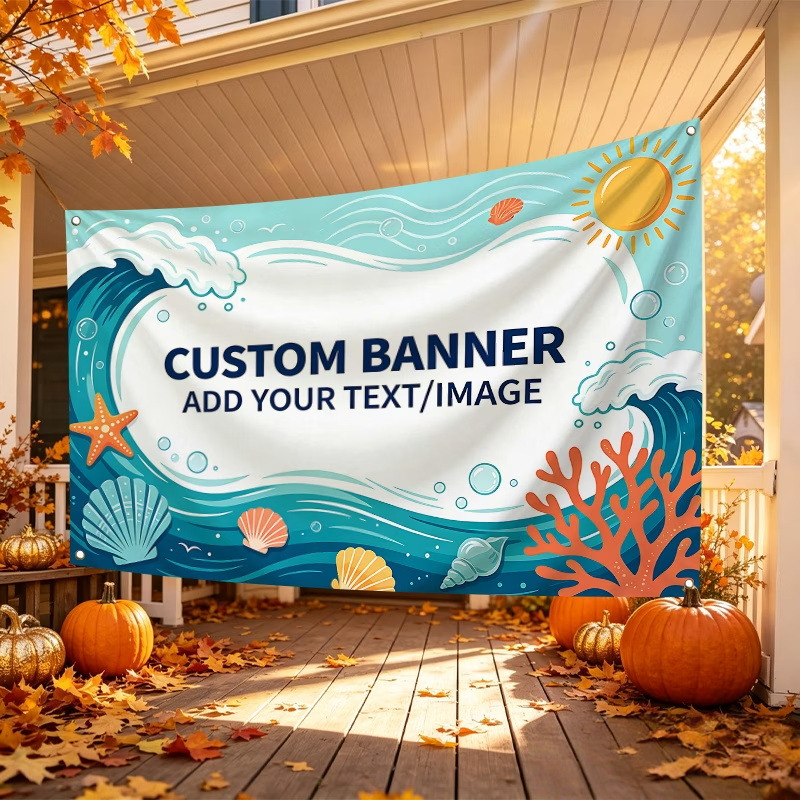 Commercial Printing Photoshop - Özel Tasarım Bayraklar Mezuniyet Töreni, Doğum