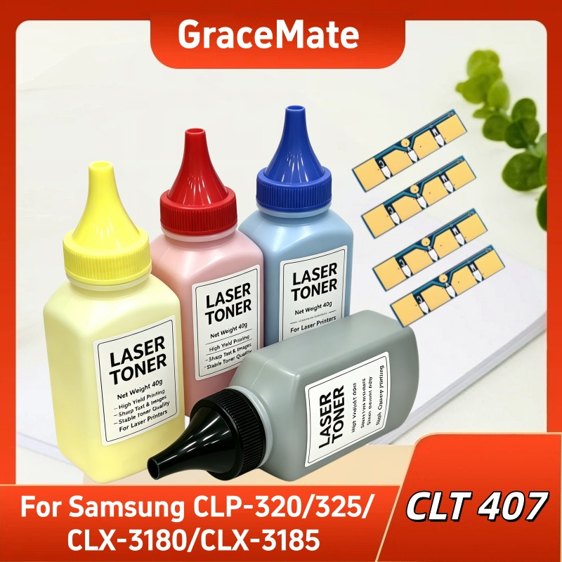 CLT-407 toner çip tozu Samsung - Laser Toner Powder incelemesi ve fiyatı