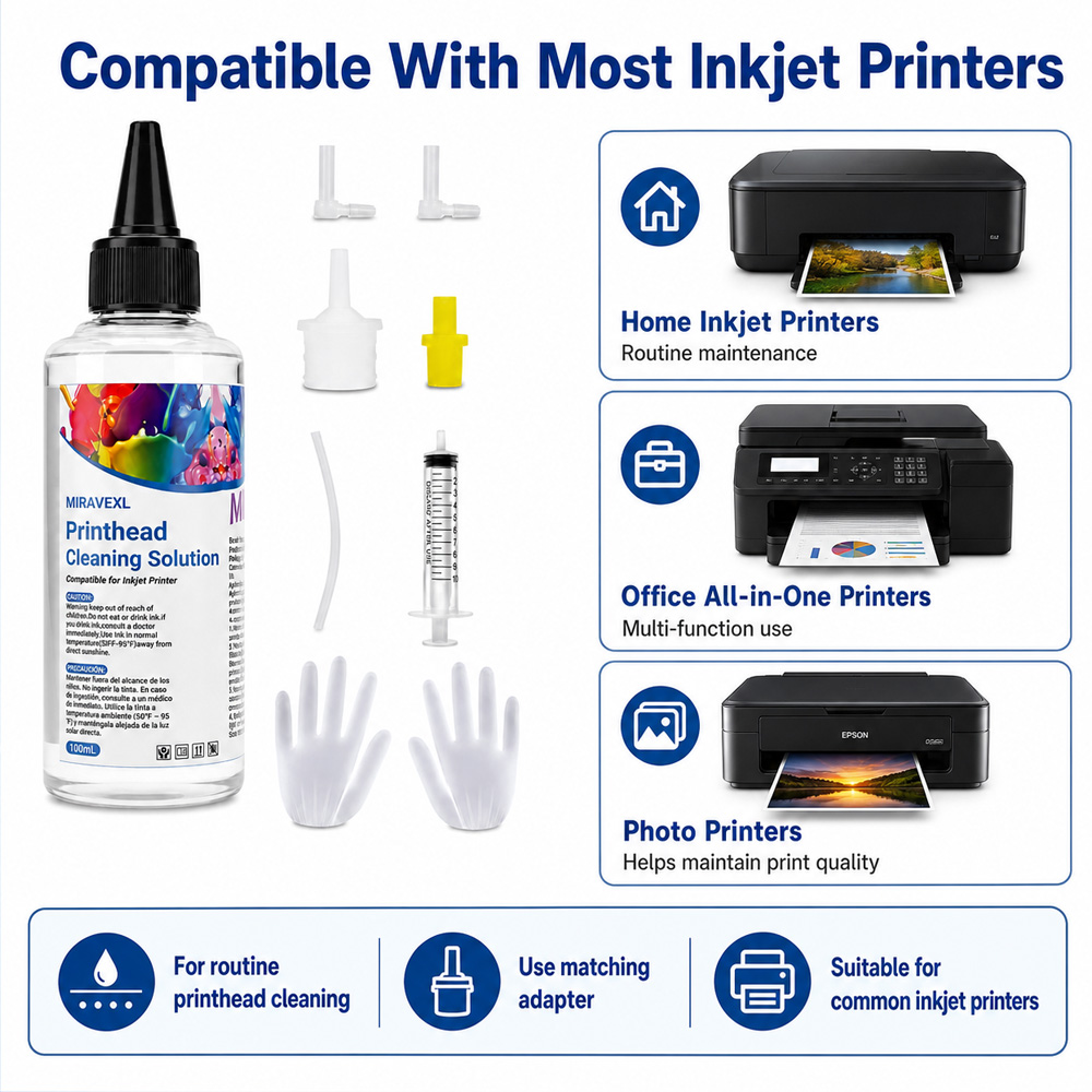 MIRAVEXL Baskı Kafası Temizlem - Sublimation Ink 100Ml incelemesi ve fiyatı