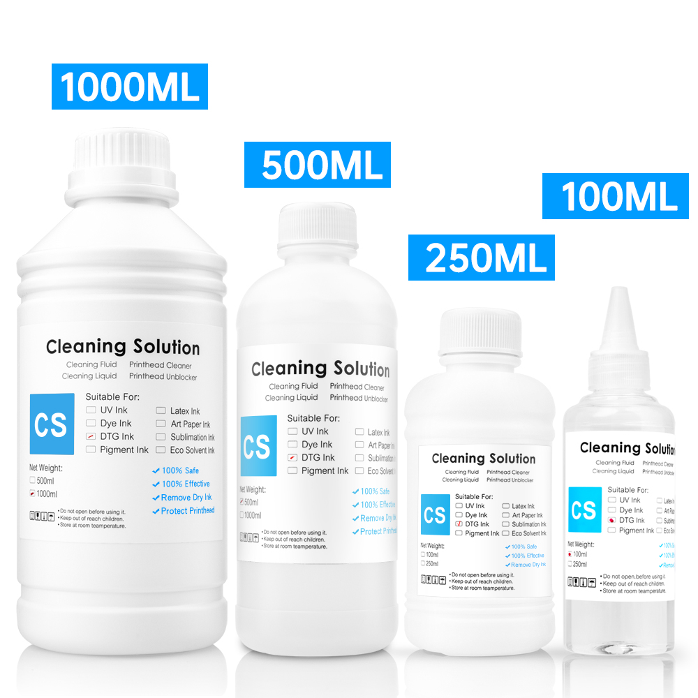 100ML DTG Temizleme Solüsyonu  - Direct To Garment Ink incelemesi ve fiyatı