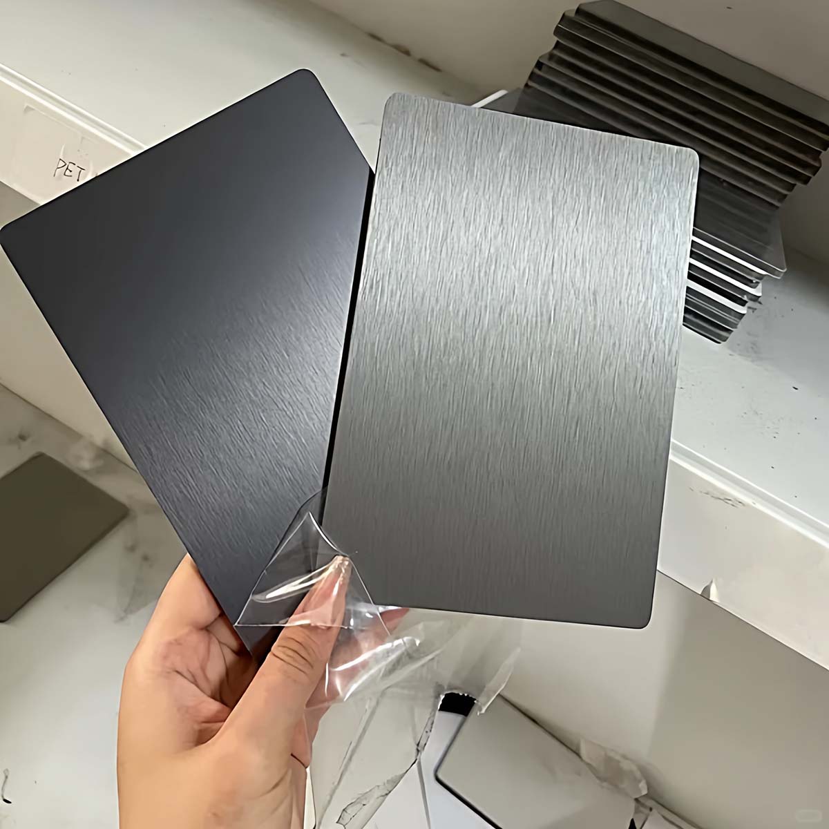 0,5 mm Siyah Eloksallı Alüminy - Commercial Uv Printing incelemesi ve fiyatı