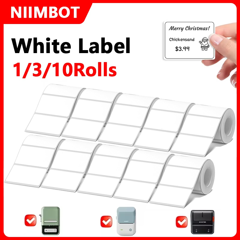 Niimbot 1/3/10 Rulo Beyaz Term - Commercial Printing Inc incelemesi ve fiyatı