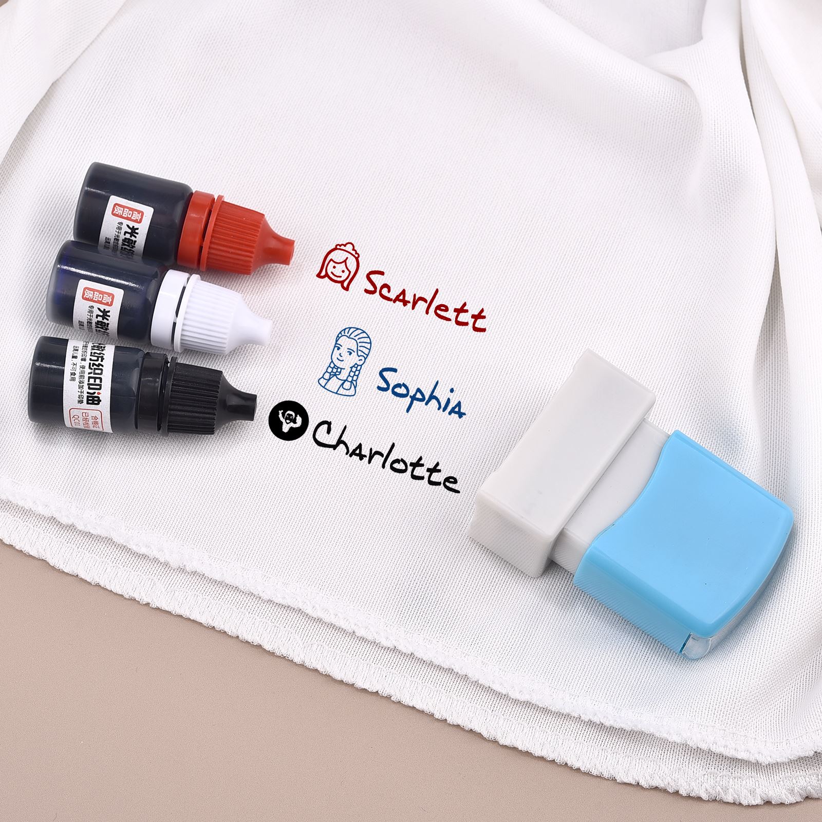 10ml/5ml 3 renk mürekkep tekst - Direct To Garment Ink incelemesi ve fiyatı