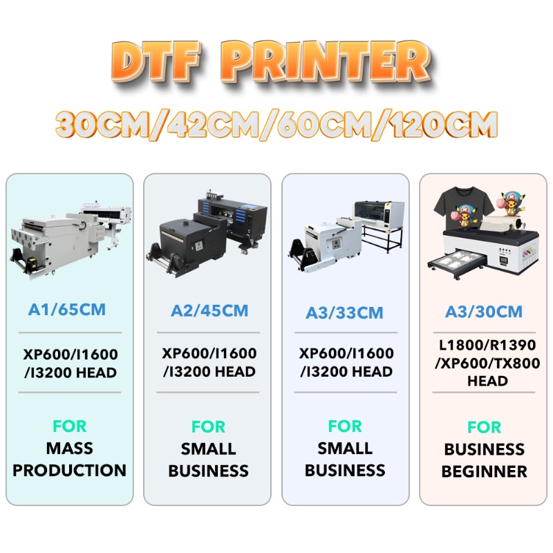 30cm A3 DTF Yazıcı Çift XP600  - Dtf Powder Shaker incelemesi ve fiyatı