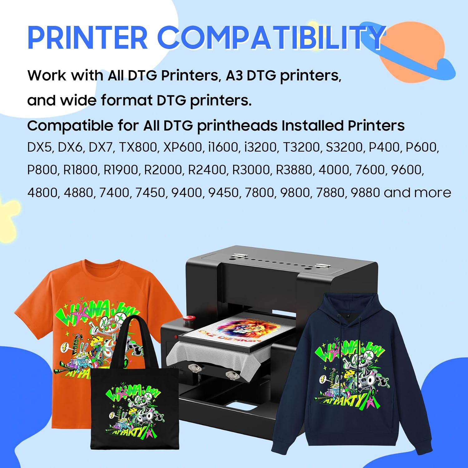 1000ML DTG Mürekkebi, Epson XP - Direct To Garment Ink incelemesi ve fiyatı