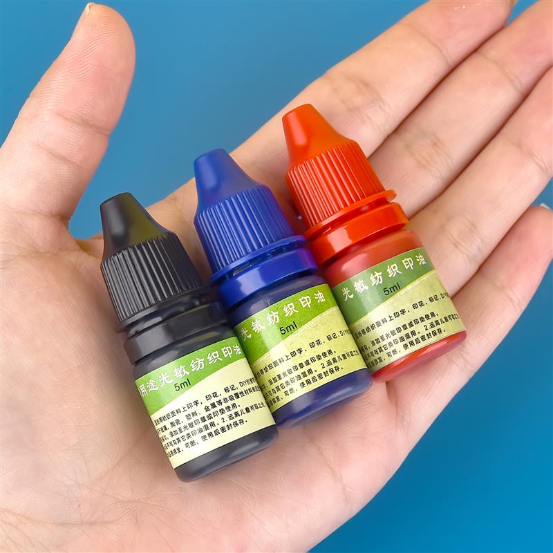 5 ml Mavi Kırmızı Siyah Mürekk - Direct To Garment Ink incelemesi ve fiyatı