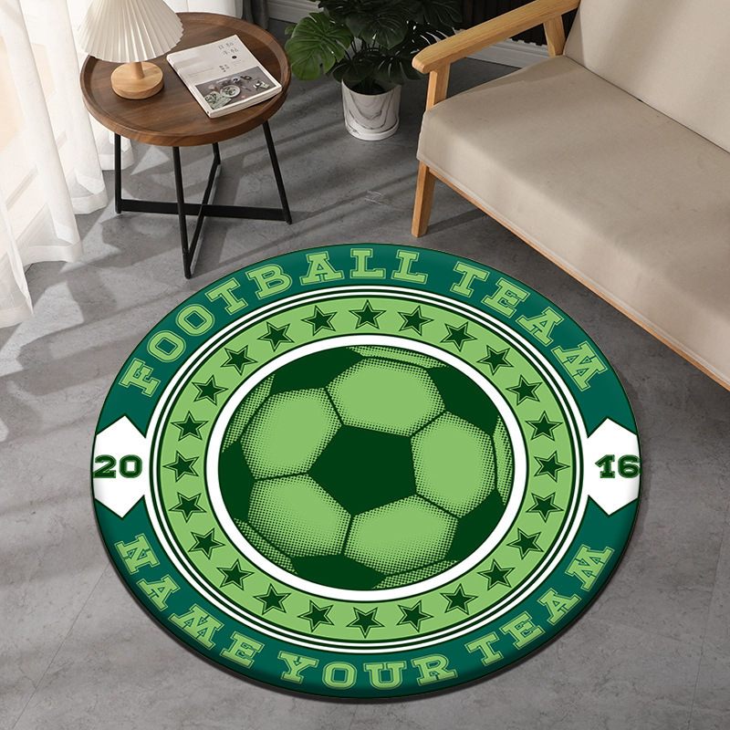 Futbol Temalı Yuvarlak Halı Sp - Commercial Printing Format incelemesi ve fiyatı