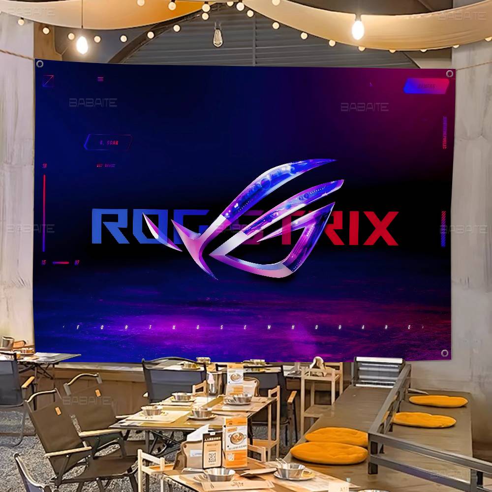 A-AsuS-S R-ROG LOGO Gelişmiş B - Commercial Banner Printing incelemesi ve fiyatı