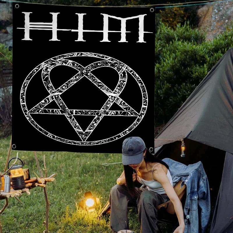 Rock H-HIM Band Gelişmiş Baskı - Commercial Banner Printing incelemesi ve fiyatı