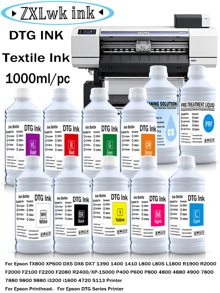 Epson F2000 F2100 P600 P800 DT - Direct To Garment Ink incelemesi ve fiyatı